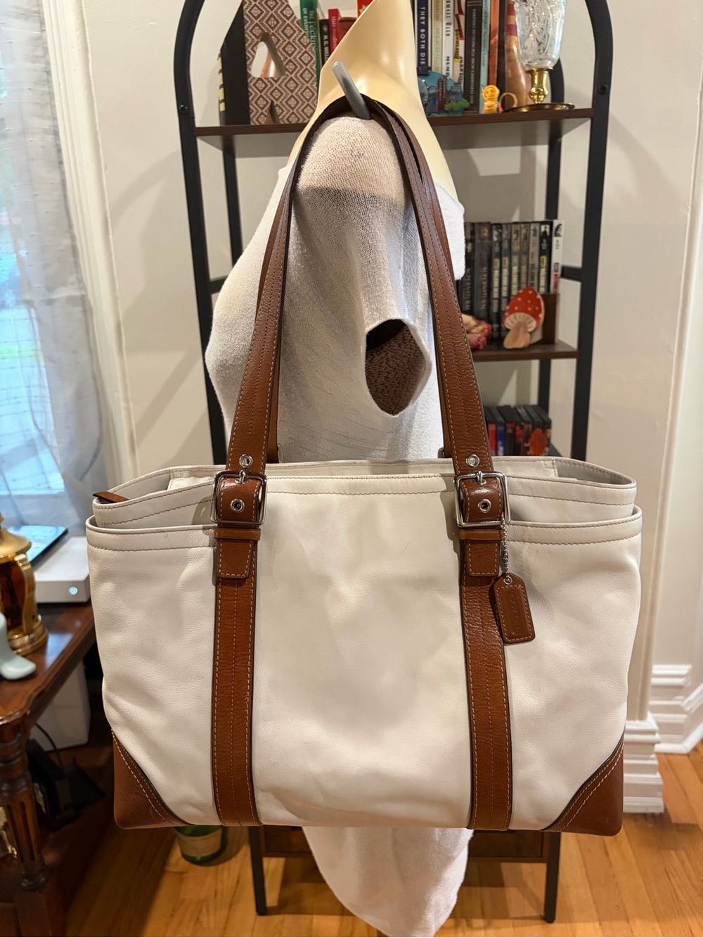 White Coach Executive Carry All Tote - F11203